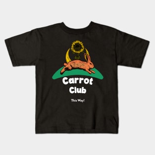 Carrot Club This Way Rabbit Kids T-Shirt